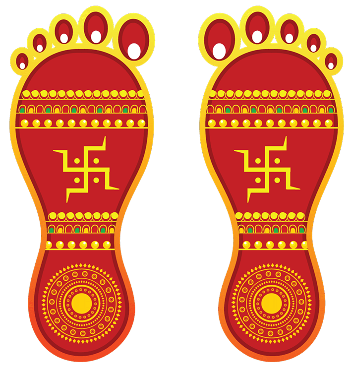 Maa Durga Feet PNG