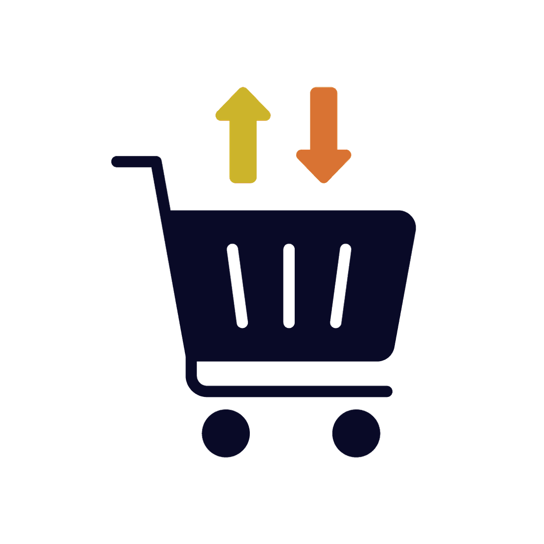 Shopping Cart Exchange & Trade Icon