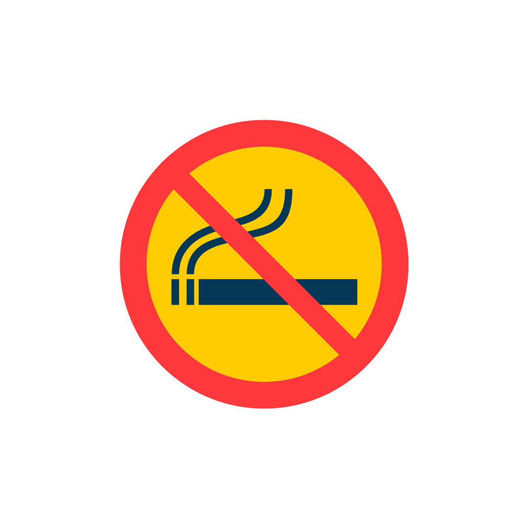 No Smoking Sign PNG