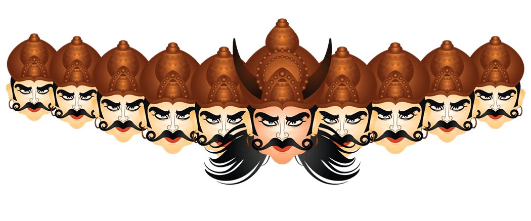 Ten-Headed Ravan PNG