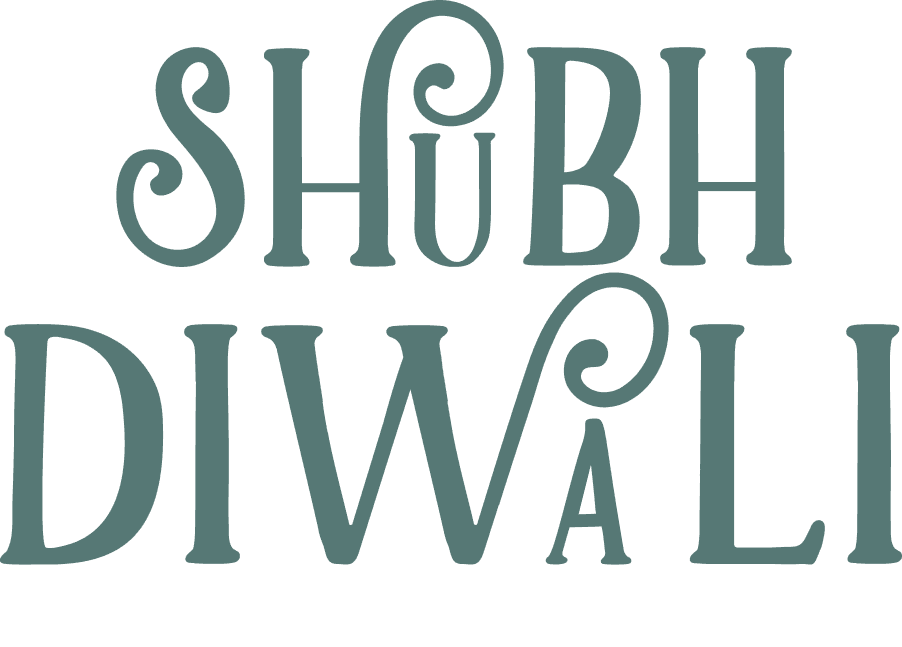 Elegant Shubh Diwali Architectural Typography PNG