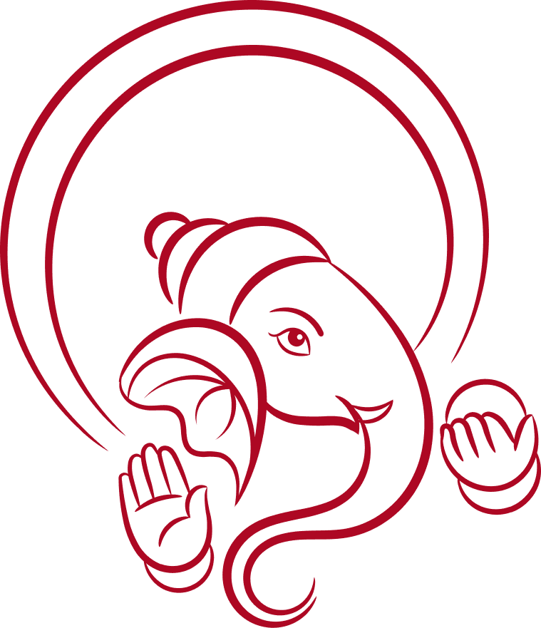 Red Lord Ganesh PNG